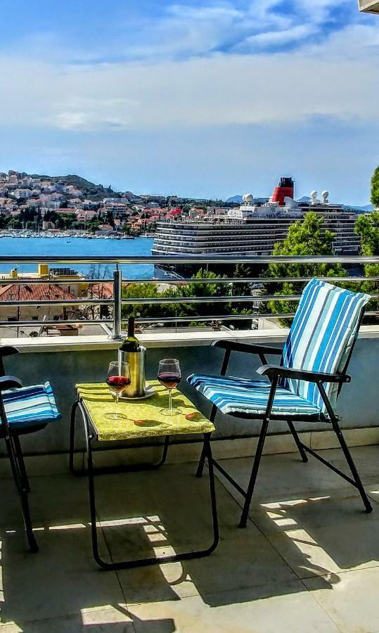 Beautiful 2 Bedroom 2 Bathroom Sea View, Free Parking Dubrovnik Kültér fotó