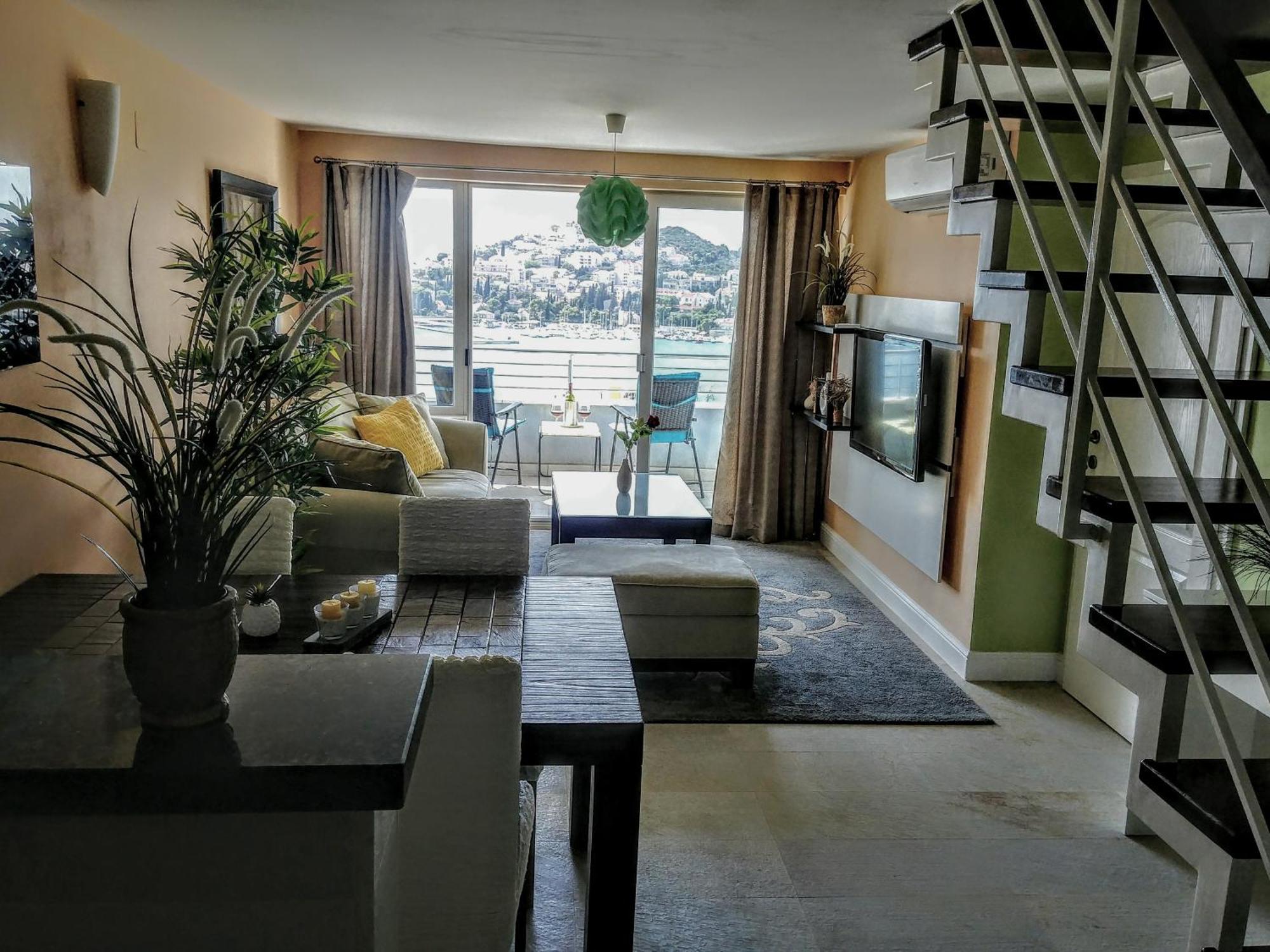 Beautiful 2 Bedroom 2 Bathroom Sea View, Free Parking Dubrovnik Kültér fotó